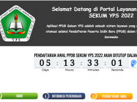 Penutupan Pendaftaran Awal PPDB Sekum YPS
